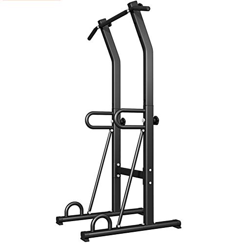 Power Tower Klimmzugstange – Verstellbare Dip Station Für Zuhause | Bis 153 Kg, 6 Höhen | Für Klimmzüge & Dips
