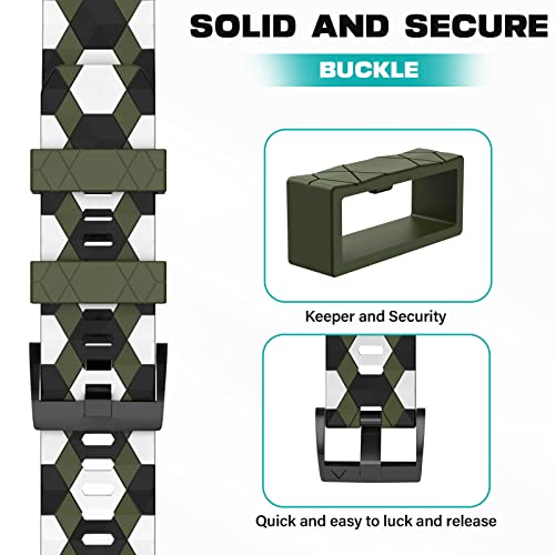 OVERSTEP Compatible for Garmin Fenix 7X Strap - Image 4