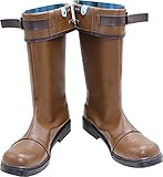 MINGCHUAN Whirl Cosplay Boots Shoes for League of Legends Garen