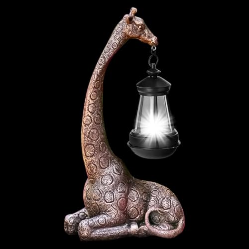 Design creativo: dà vita al tuo spazio esterno con questa splendida lampada da giraffe, progettata per essere più di un semplice strumento di illuminazione. La sua forma unica aggiunge un tocco artistico al tuo arredamento da giardino