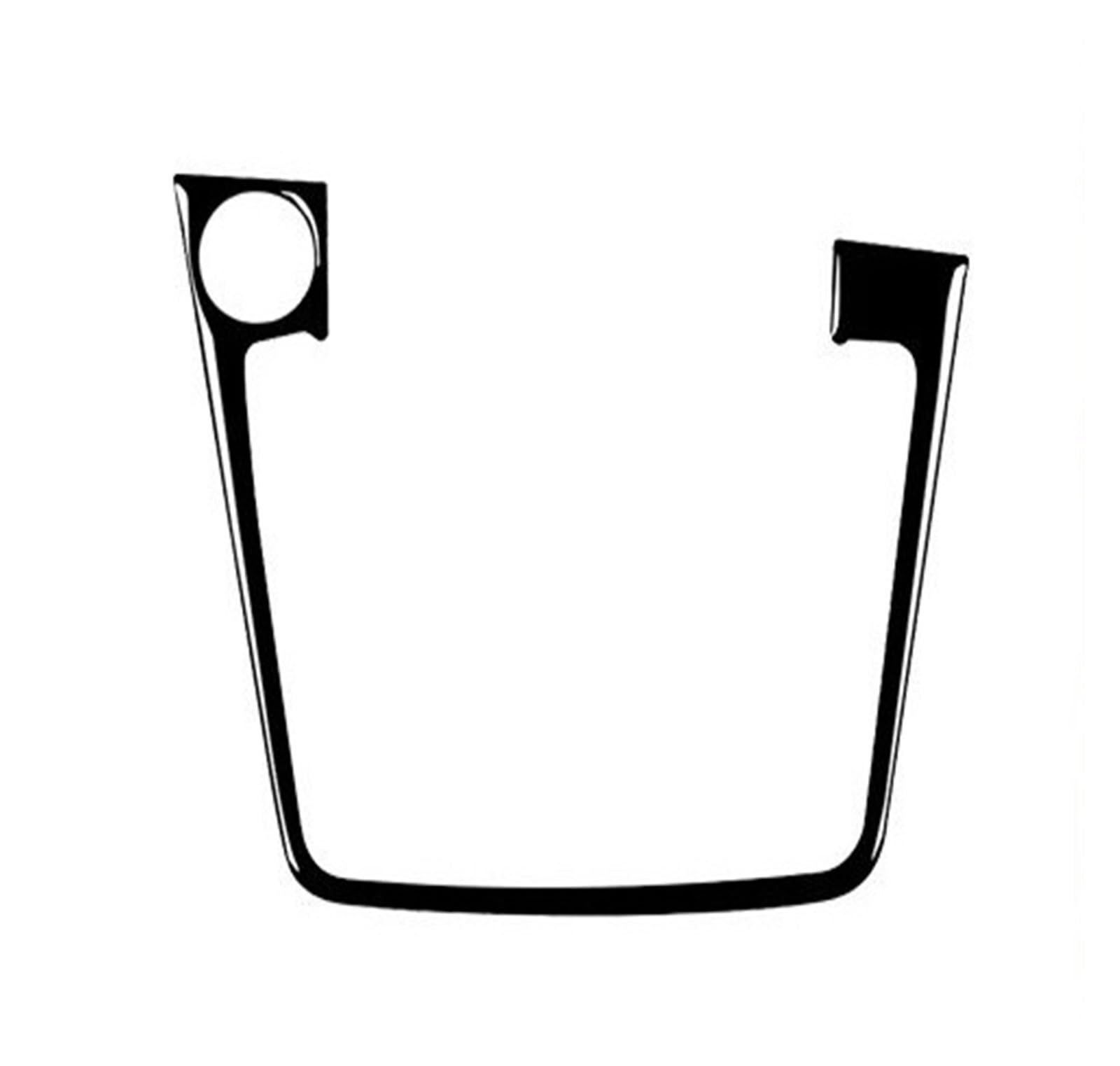 Interior Upgrade Piano Black Gear Shift Air Outlet Window Lift for Dashboard Suit Trim Car Interior Sticker for VW for Golf 7 for GTI MK7 2013-2019