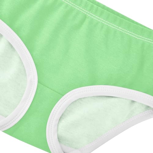 Joisal Durable Toddler Girls Underwear 2t Cotton Panties Little Girl Light Green Kids Briefs Undies4