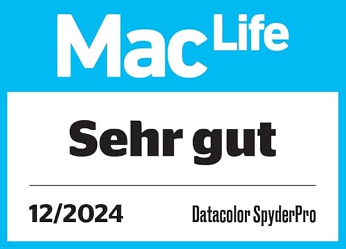 Datacolor SpyderPro – Kalibrierung Computermonitor und Laptop-Bildschirme für Foto- und Videoediting, benutzerfreundlich, Farbgenauigkeit und Konsistenz, Fotografiezubehör für Anfänger & Profis