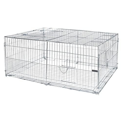 Kerbl Pet Enclos extérieur pour Rongeur Jeunes Animaux, 144X112X60cm