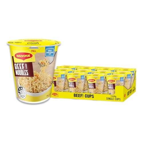 Maggi Beef Noodle Cup 12 Pack