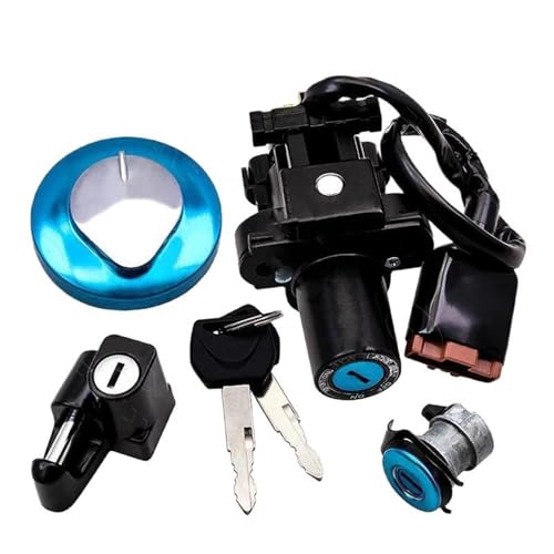 Kit de encendido para moto CRF250 con bloqueo antirrobo de tapa de combustible