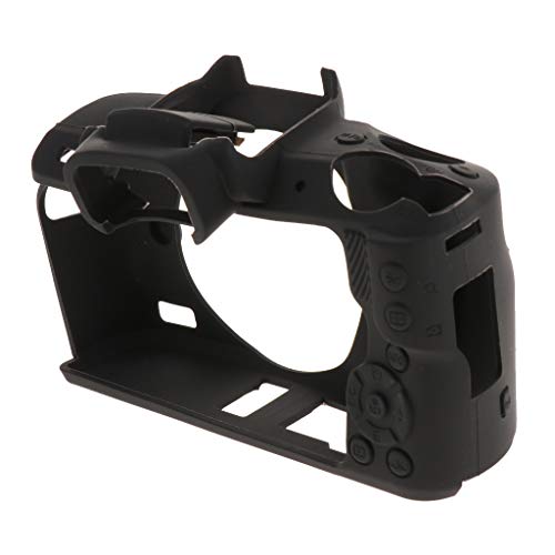 Capa para corpo da câmera, acessório protetor de silicone macio, bolsa de proteção removível de borr