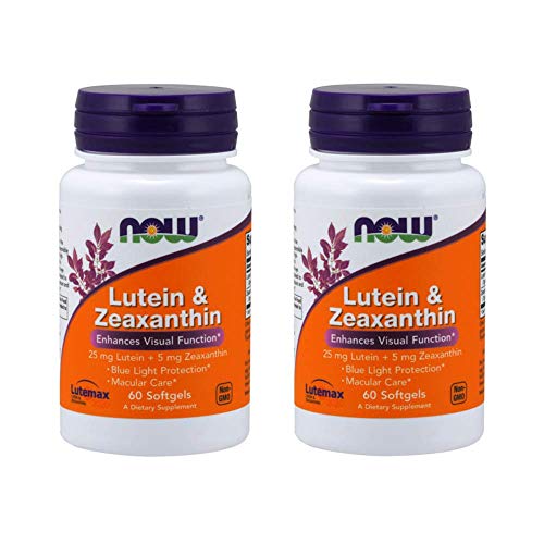 Now Foods, Lutein & Zeaxanthin, 60 Softgels - 2PC