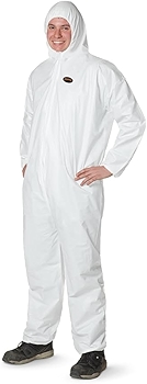 先锋V7016550-L防静电微孔一次性连体服 - 化学防护 - 透气舒适