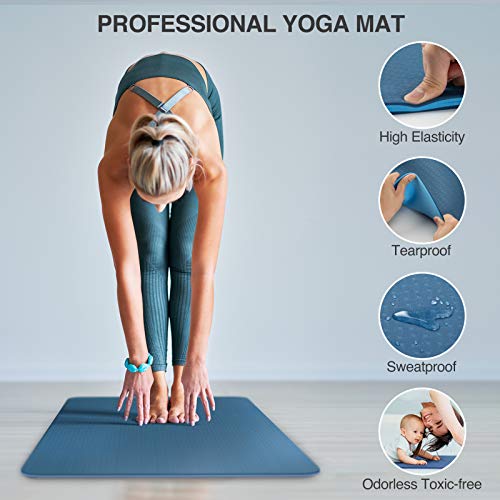 Non Slip Yoga Mat for Beginner and All Level, Eco