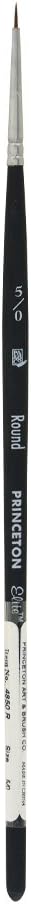 Princeton Elite Synthetic Kolinsky Sable Watercolor Brushes - Round - Size 5/0