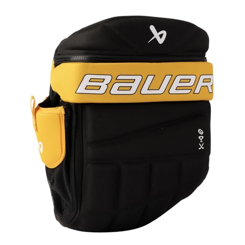Bauer Handschuh Rucksack Boston schwarz-Gold ca. 23x14x28cm für Eishockey und Inlinehockey