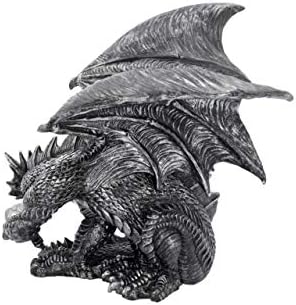Nemesis Now Obsidian Figurine 25cm Silver, Resin, One Size