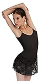 capezio 10313 - vestito camisole da donna, donna, 10313, nero, m