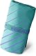 HEAD Active Stripes - Strandtuch Mikrofaser Handtuch Set mit Gummizug, Duschtuch Flauschiges Leichtes, Schnell Trocknendes Fitness Handtuch Saunatuch Saugfähiges Badetuch Platzsparende Reisehandtücher