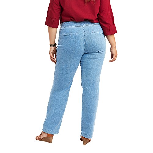 Chic Classic Collection Women's Plus-Size Easy-Fit Elastic-Waist Pull-On Pant3