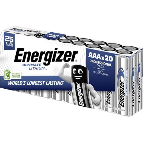 Energizer Ultimate FR03 Micro (AAA) Lithium 1250mAh 1.5V 20pcs