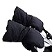 Guantes de cochecito de bebé, INTVN Guantes Forro Polar Impermeable Prueba de Viento para Cochecito Carrito Silla de Bebé Invierno