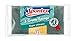 SPONTEX - Gratte-Eponge Super Efficace - 3 éponges grattantes vertes (1 paquet de 3)