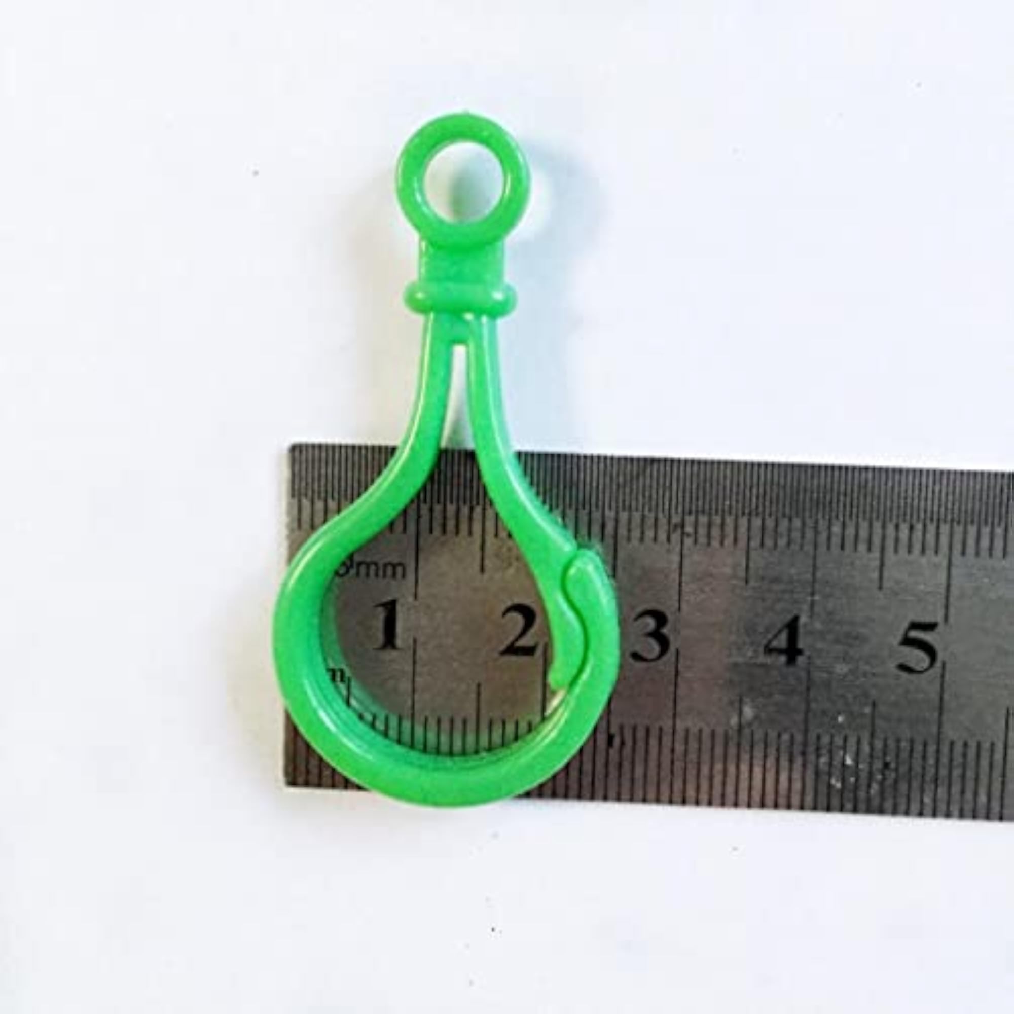 3x10 Pieces Assorted Color Plastic Lobster Clasps, 5cm