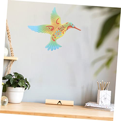 Décor de colibri chic, ornement mural robuste pour habiller un mur vide - 4