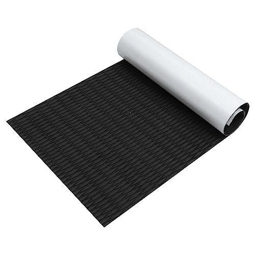 QUARKZMAN 47,24 'x21,65 Eva Decksbelag Blatt Matte für Boot Auto Decke Pad Schwarz