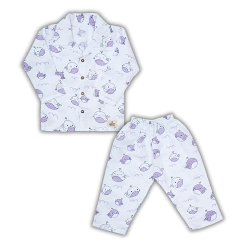 Image of 100% Cotton Muslin Pant Shirt Set | Ultra Soft Breathable Toddler Outfit | Summer Wear Kids Clothing | Skin Friendly Comfortable Fit | SIZE | PRINT