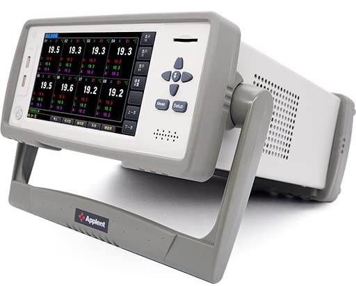 32 Channel Temperature Meter Tester Industrial Temperature Datalogger Recorder Thermocouple Thermometer with 7 inches TFT True Color LCD Display Accuracy 0.2%+1℃ Resolution 0.1℃