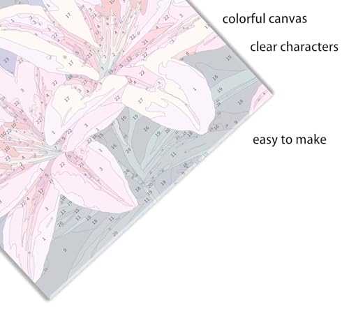 Pintar con numeros adultos pajaro para decorar el salon con arte DIY 5