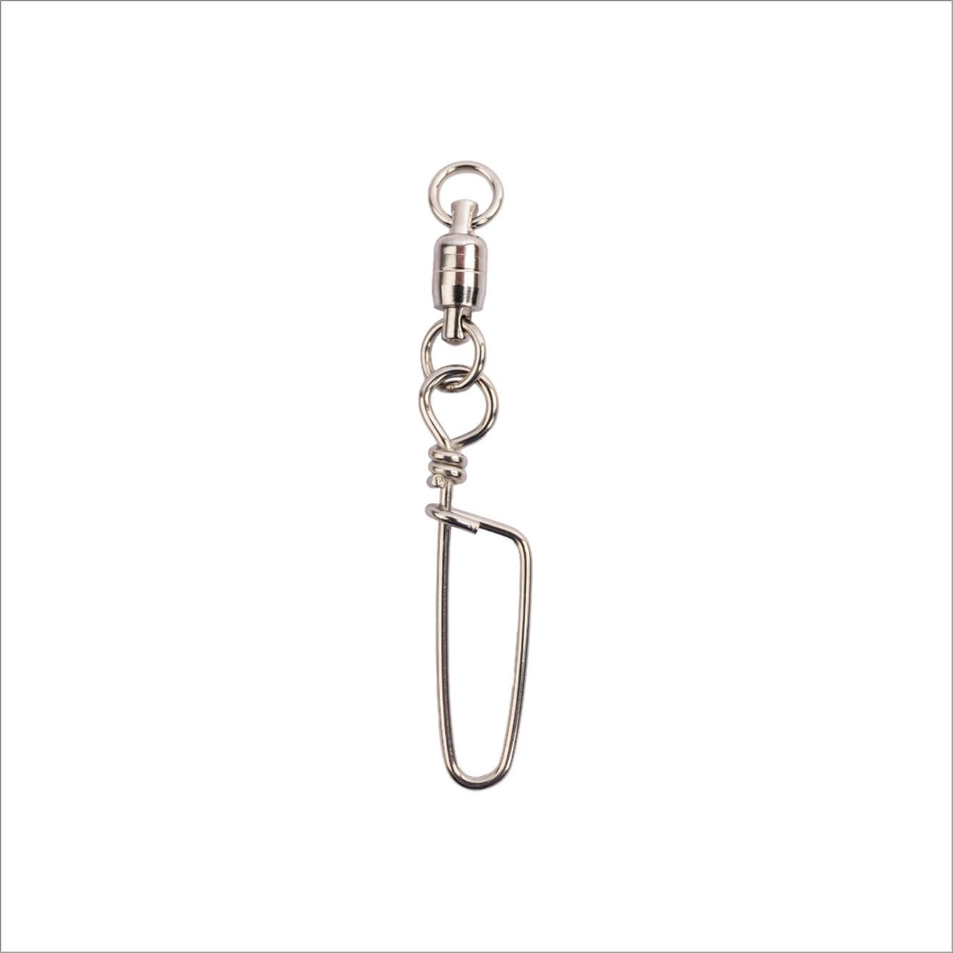 Emerillon b.b. pivotant pour la peche en mer avec agrafe coastlock robuste