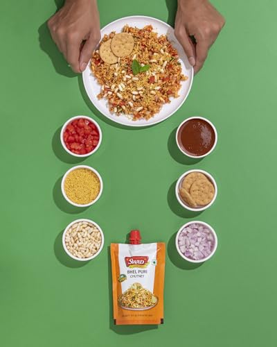Image of Swad Bhel Puri Chutney 3-in-1, Sweet and Tangy, 1 kg (Pack of 5)