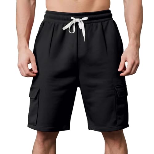 Image of Men's Hiking Shorts Tactical Quick Dry Work Cargo Shorts Summer Knee Length Pants Summer Fashion Casual Clothes