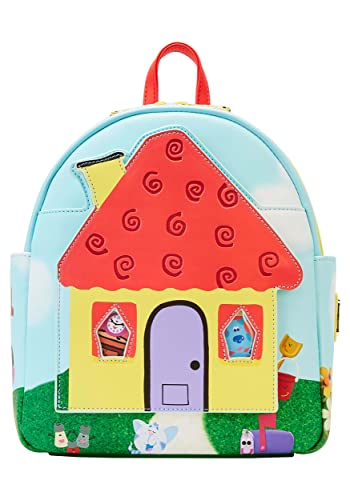 Sac à dos Loungefly Blues Clues Blue officiel pour fan de dessin animé nostalgique