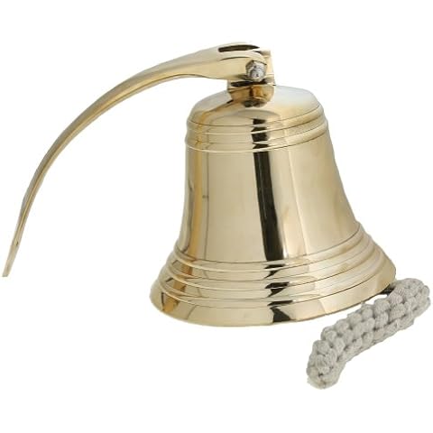 6" Brass Ship Bell by Robin Exports Cover