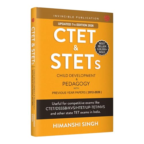 CTET & STETs Child Development and Pedagogy with Previous Year Pa...