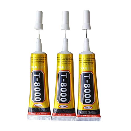 Preisvergleich Produktbild Guajave 1 Stück 15 ml T8000 Reparaturflüssigkeitskleber Mehrzweck-Kleber für Touchscreen-Handyrahmen, Epoxid-Klebstoff
