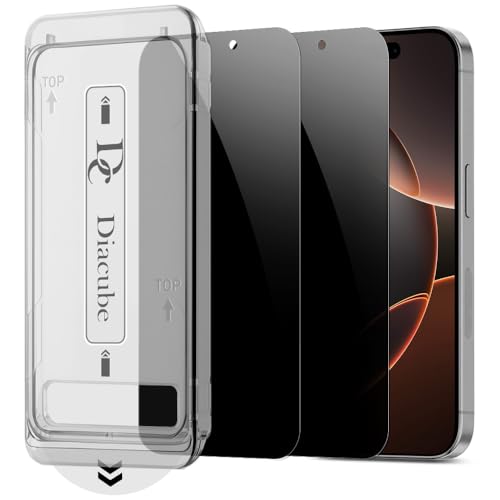 Protection écran iPhone 16 Pro Max haut de gamme en verre trempé anti-regards
