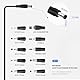 Netzteil 15V 1A Netzteil | AC Adapter 200-240V 50-60HZ | DC15V 15W 500mA 1000mA 2 Meter langes Kabel | 5,5 * 2.1mm mit 10 Steckernetzteil | Transformator AC-DC Adapter (DC15V~1A)