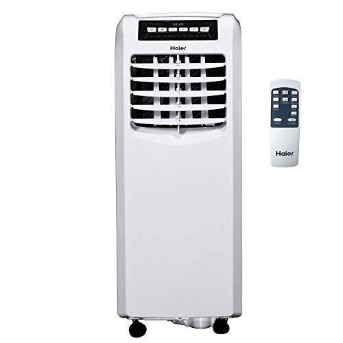 Haier QPCD08AXLW 8000 BTU 250 Square Foot Electric Portable Air Conditioner AC Cooling