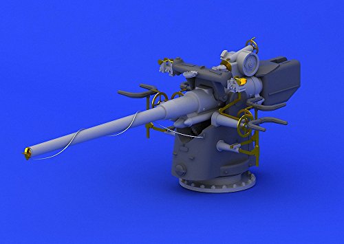 EDU672053 1:72 Eduard Brassin German Submarine 10.5cm Gun (for use with the Revell model kit) MODEL KIT ACCESSORY