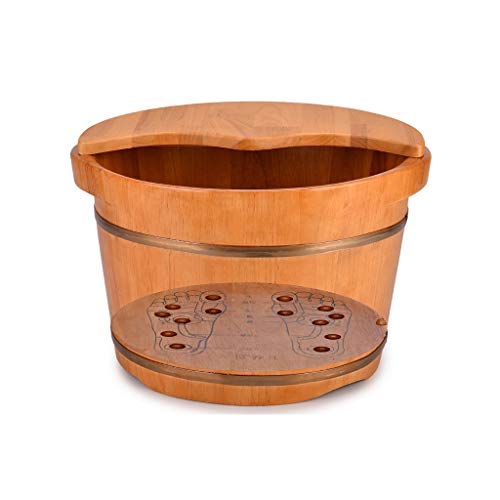Spa de pies Katzowen en madera 25cm con cubierta
