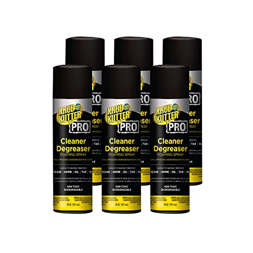 Rust-Oleum Krud Kutter Pro 352239-6PK Cleaner Degreaser Foaming Spray, 20 oz, 6 Pack