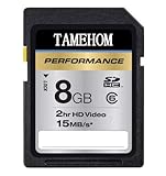 PNY Performance Series 8 GB Class 6 15 MB/s Rated SDHC Flash Memory Card (P-SDHC8G6-GE)