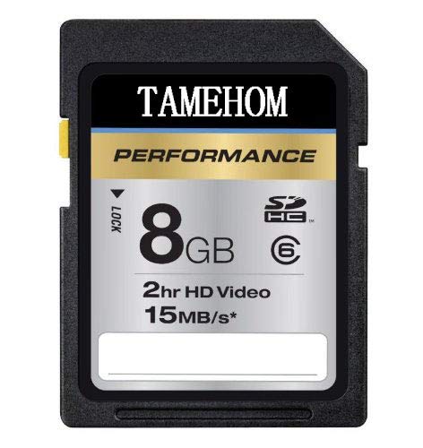 PNY Performance Series 8 GB Class 6 15 MB/s Rated SDHC Flash Memory Card (P-SDHC8G6-GE)