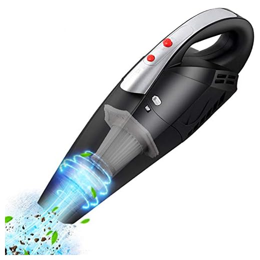 NWOUIIAY Aspiradora de Coche Potente Sin Cable Aspiradora Inalámbrico Coche 7000PA con Seco y Húmedo Portátil Carga Rapida 120W 12V para Casa Coche Oficina con 3 Boquillas