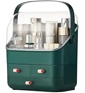 SUNFICON Preppy Skincare Organizers Makeup Organizer Holder Beauty Cosmetic Storage Box Display C...