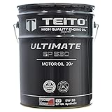 TEITO エンジンオイル 5W-30 ガソリン車 ディーゼル車兼用 化学合成油 ULTIMATE TEITOモーターオイル HIGH QUALITY ENGINE OIL (20L)