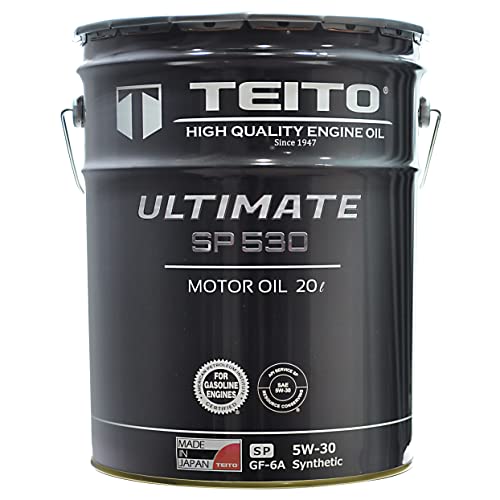 TEITO エンジンオイル 5W-30 ガソリン車 ディーゼル車兼用 100%化学合成油...