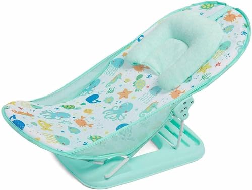 Image of Just4baby Foldable & Adjustable Home & Travel Baby Bather Bath Seat UK Seller (Aqua Bather 285)