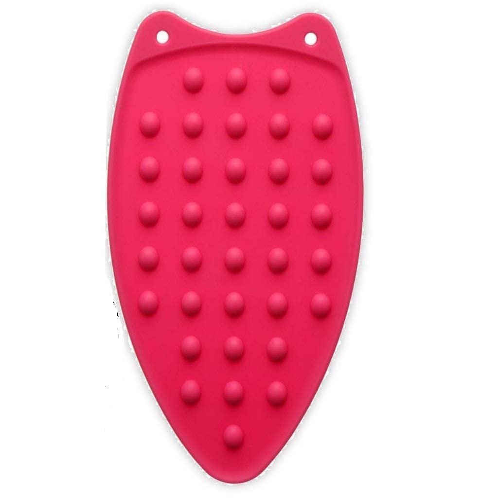 Kadaxa Silicone Iron Mat Heat-Resistant Rest Pad Flexible Waterproof Insulation Mat Pot Stand Ironing Board Perfect Design Multi-Color